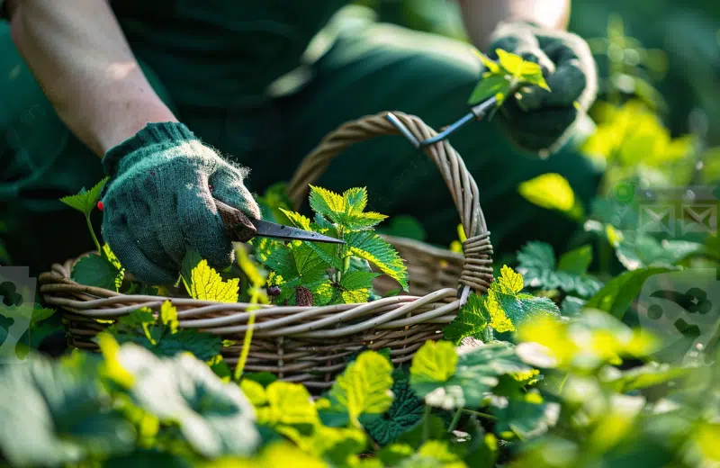 Comment récolter et préparer l’ortie piquante sans se blesser