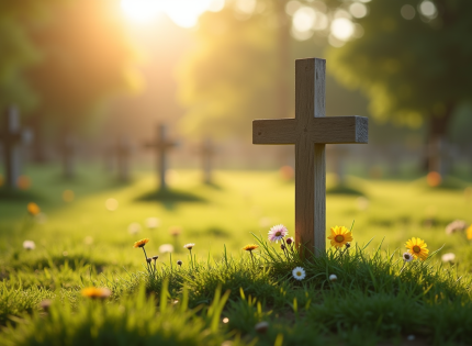Mettre une croix sur une tombe : rituel et signification en