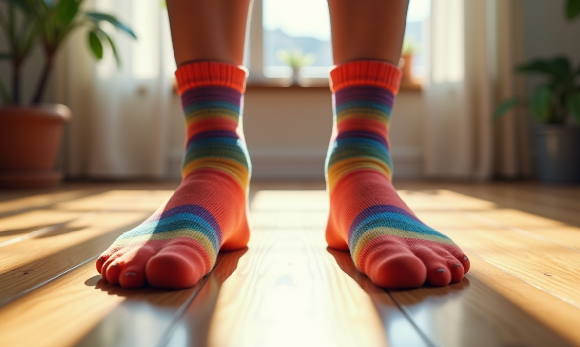 Anti-glisse chaussettes : Astuces pour éviter qu’elles ne glissent !