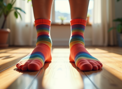 Anti-glisse chaussettes : Astuces pour éviter qu’elles ne glissent !
