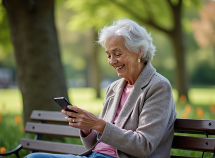 Téléphone portable : quel usage pour les personnes âgées ?