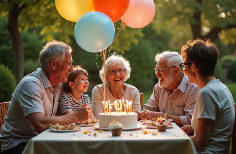Fêter ses 70 ans en famille : astuces et idées inspirantes pour célébrer
