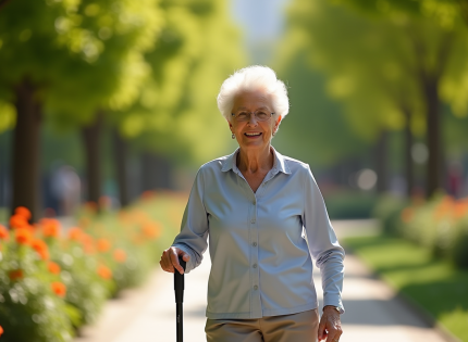 Canne de marche : avantages pour la santé et mobilité – À adopter ?