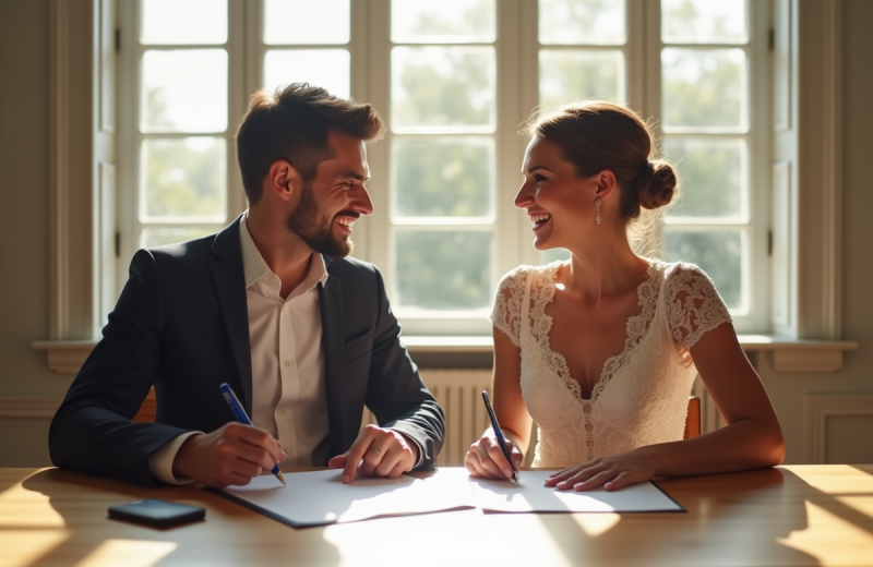 Contrat de mariage pour avantager le conjoint survivant : choix optimal