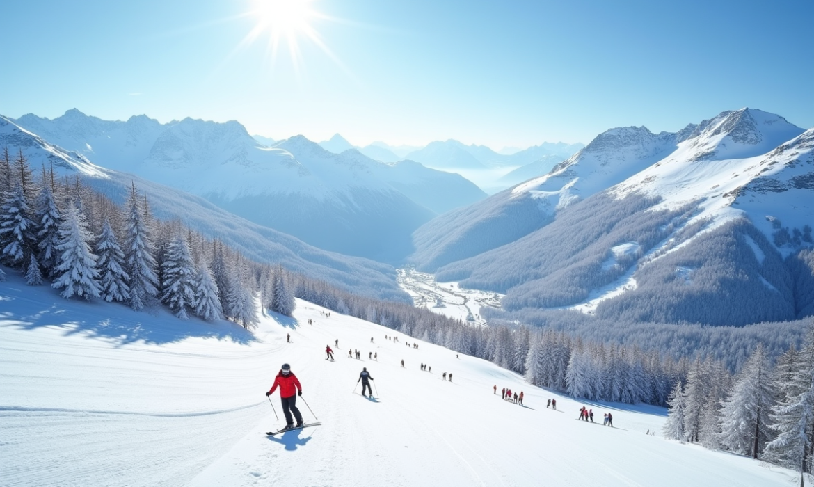 Les plus belles stations de ski près de Lyon pour un week-end enneigé