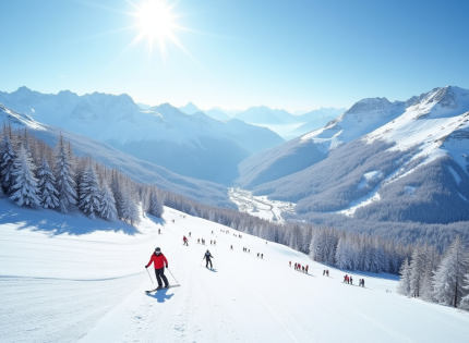 Les plus belles stations de ski près de Lyon pour un week-end enneigé